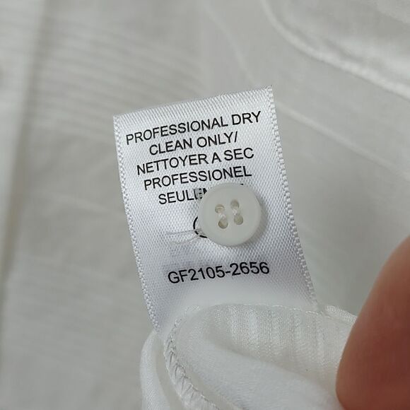 Gentle Fawn Semi Sheer Long Sleeve Button Down Blouse Size L NWT - Picture 9 of 14